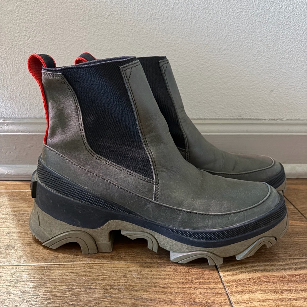 Sorel Brex Chelsea Dark Moss Boots